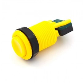 Yellow Concave Button