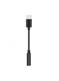 Adaptador USB Tipo C / Jack 3.5mm - Preto