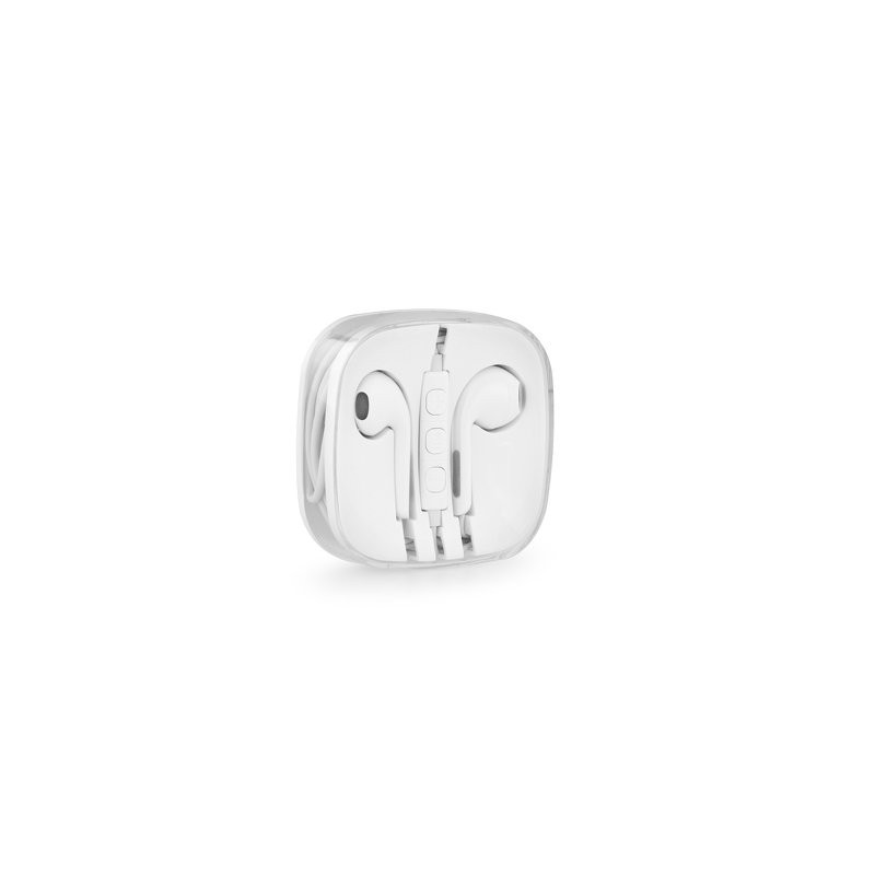Stereo Headphones Jack 3.5mm for iPhone - White