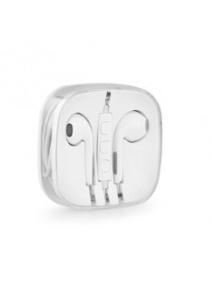 Stereo Headphones Jack 3.5mm for iPhone - White