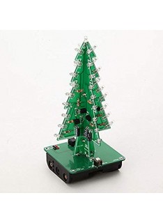 Kit DIY Árvore de Natal Pisca-Pisca 3D