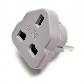 US Plug Adapter for Europe - White