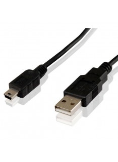 Cabo USB A para Mini USB com 1.8M - Biwond