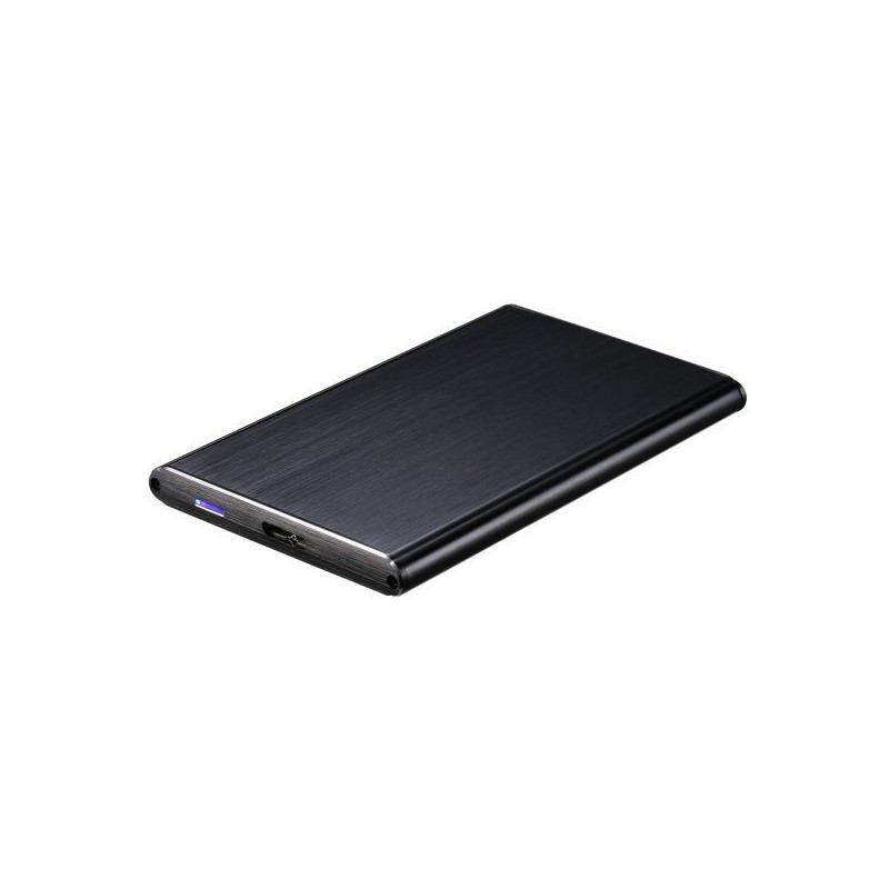 USB3.0 Aluminum External Box for 2.5" HDD/SSD Hard Drives Black - TooQ