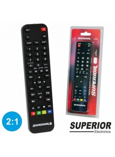 2 in 1 Programmable TV Remote Control
