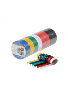 Set of 8 Multicolor Insulating Tape Rollers