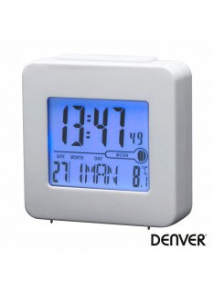 Relógio Despertador Branco - Denver