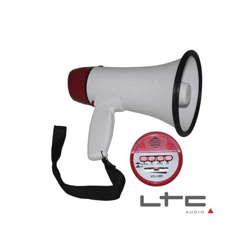 20W Megaphone with Built-in Microphone