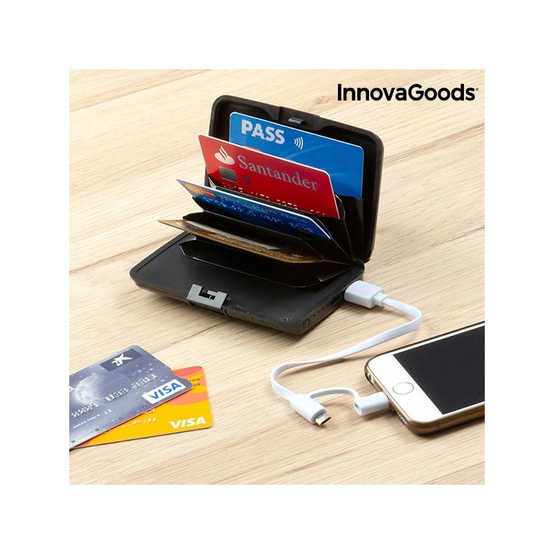 PowerBank 1800mAh with Wallet Card Holder