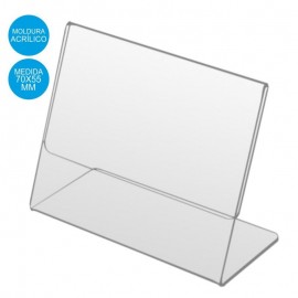 Acrylic Picture Frame for Paper (70x55mm)